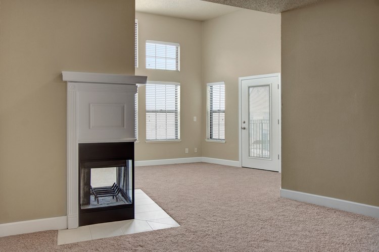Fairways Living Room with Fireplace