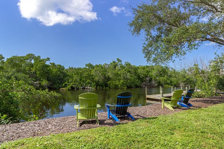 Enjoy the picturesque riverfront views from around the Naples community.