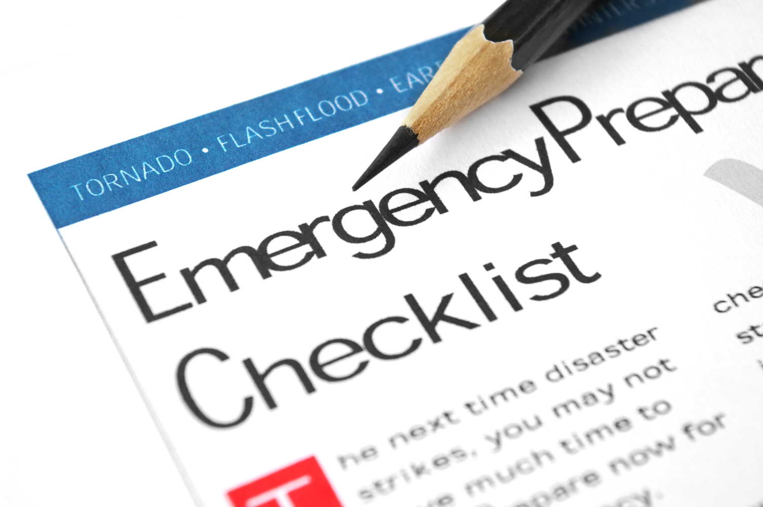 Emergency Preparedness Checklist