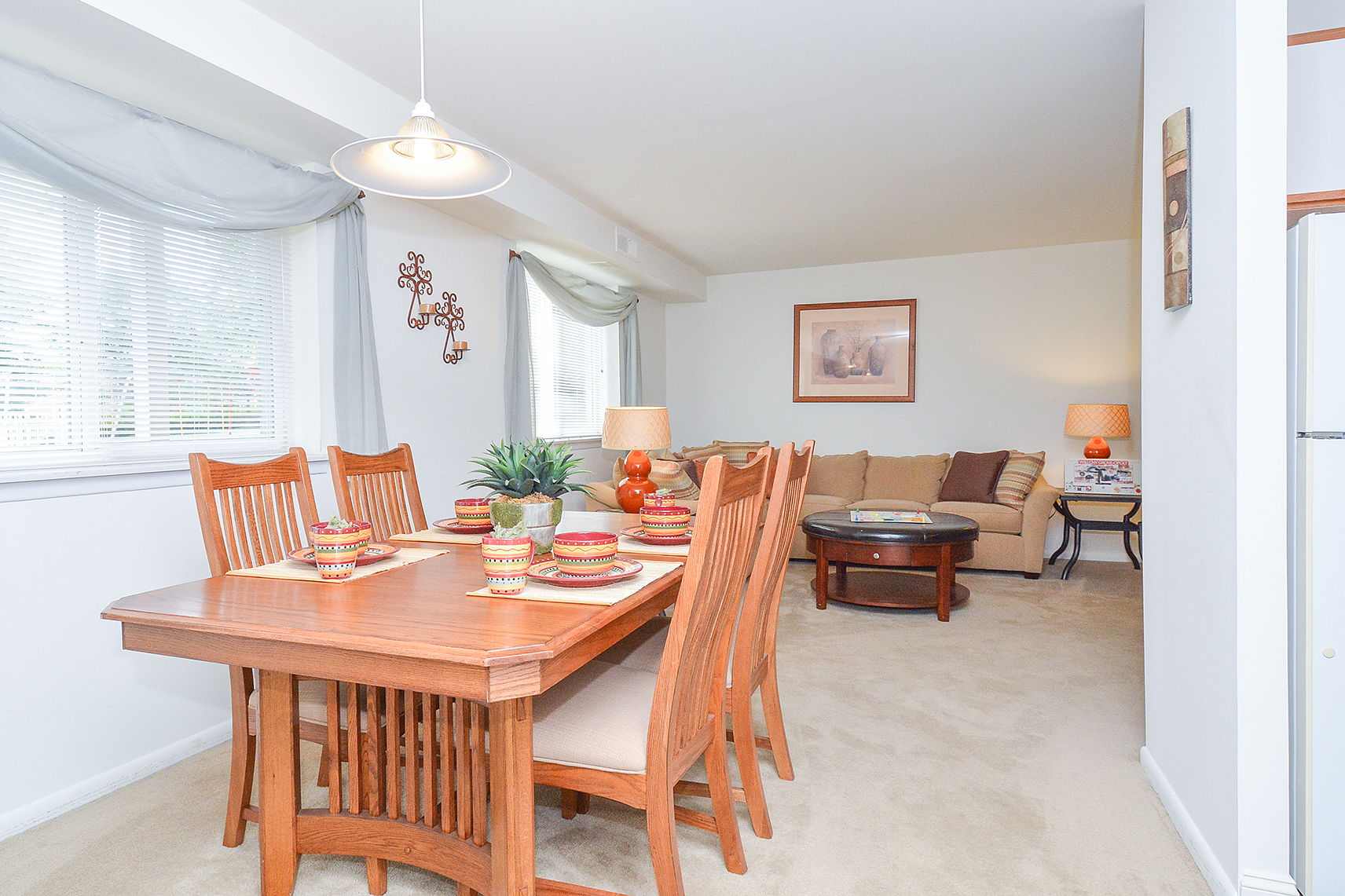 Sample Living/Dining Room