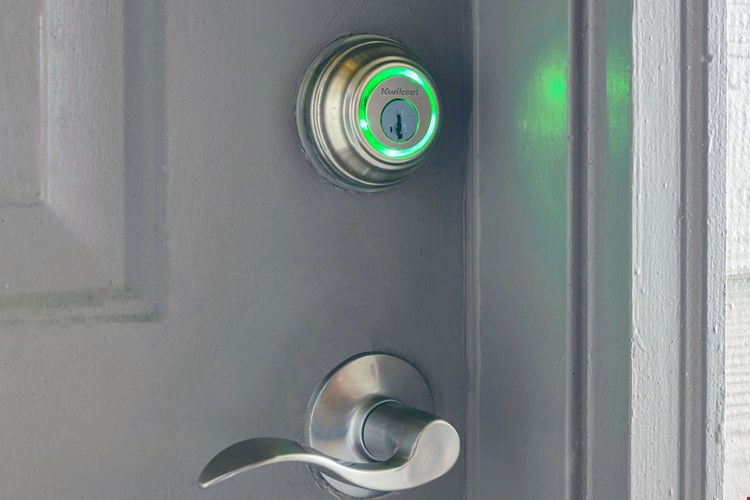 Embrace the future with keyless entry. Our illuminated Kwikset smart lock welcomes you to a new era of convenience!