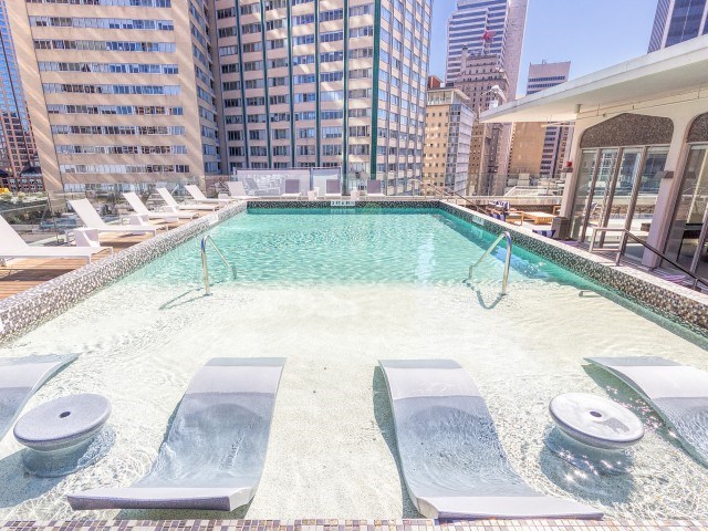 Spectacular Rooftop Pool with Ample Lounge Areas