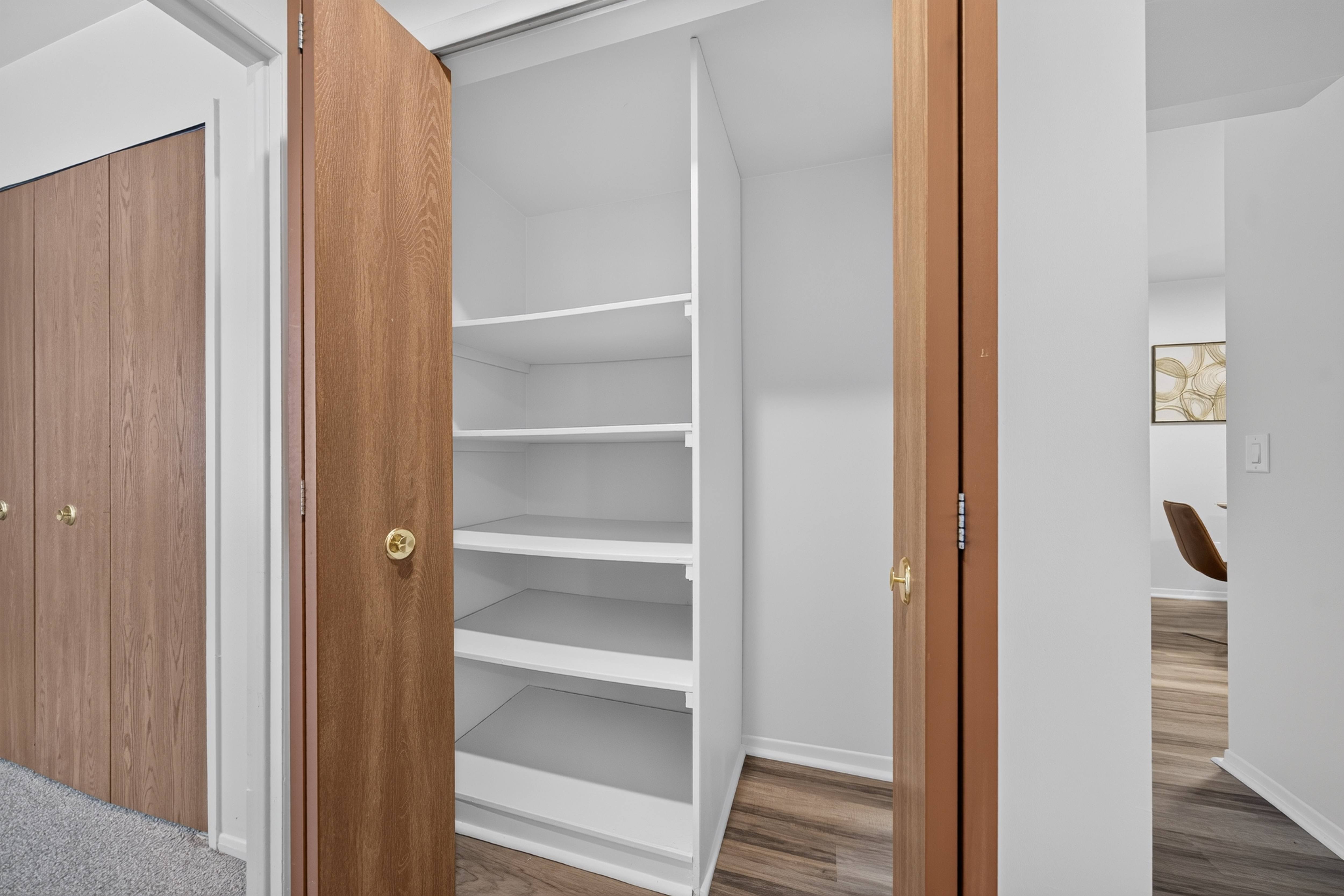 Ample Storage at Lakeside Village Apartments in Clinton Township, MI