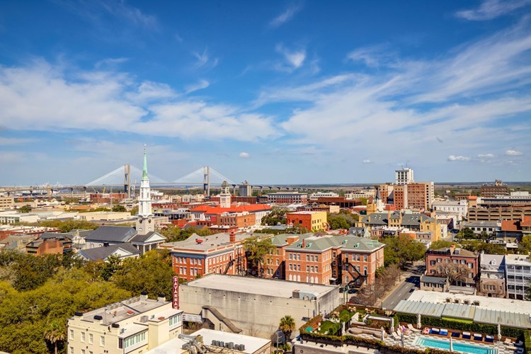 360 Downtown Savannah Views