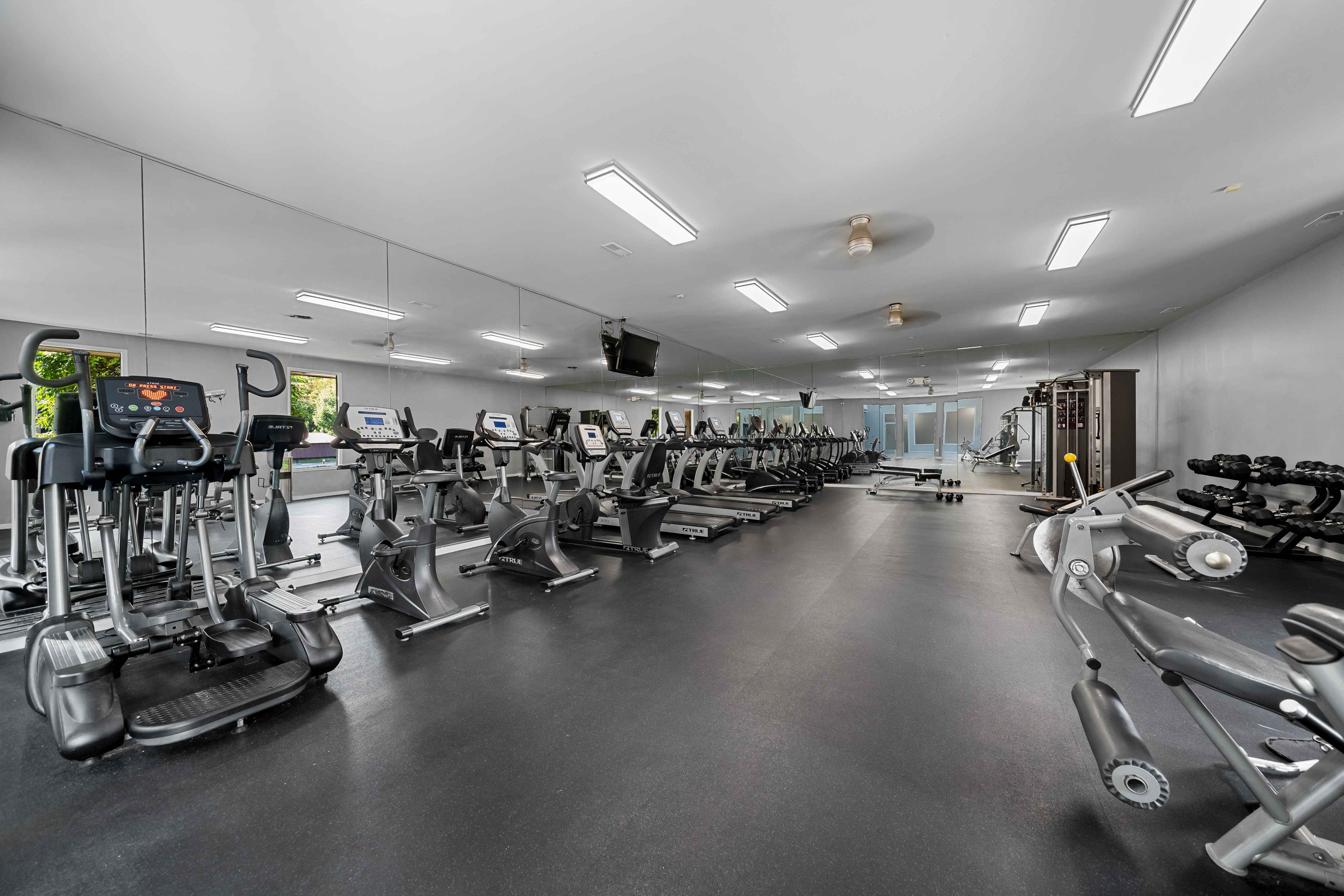 24 Hour Fitness Center at Lakeside Village Apartments, Clinton Township, MI