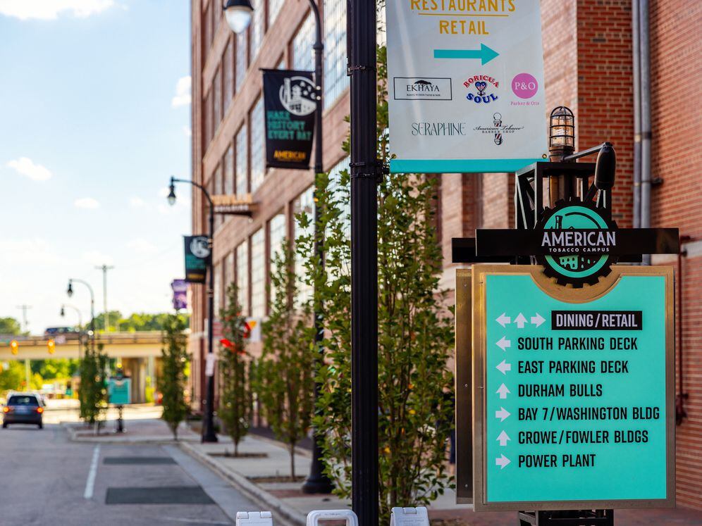 2 miles from the American Tobacco Campus with shopping and dining