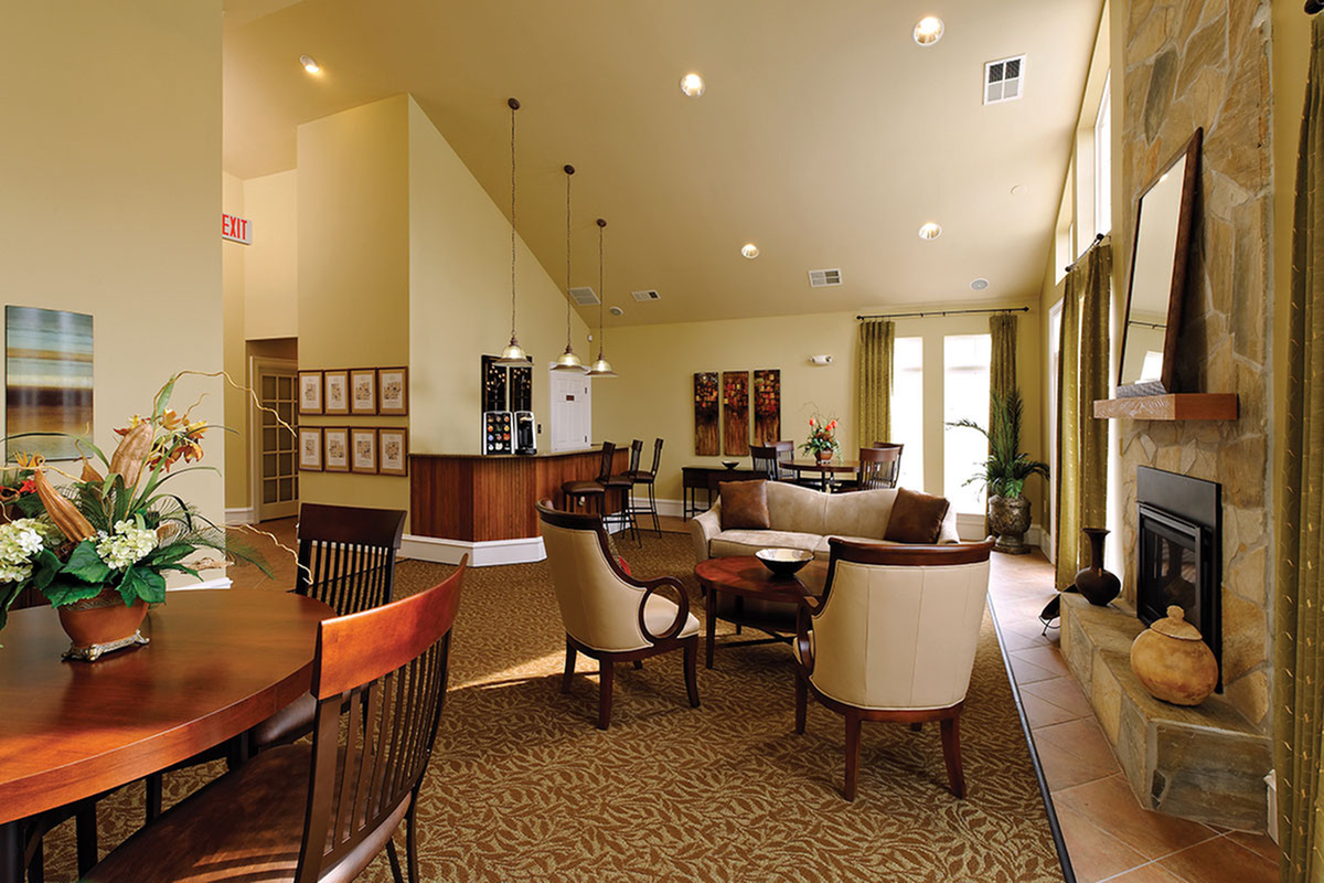 Clubhouse Interior