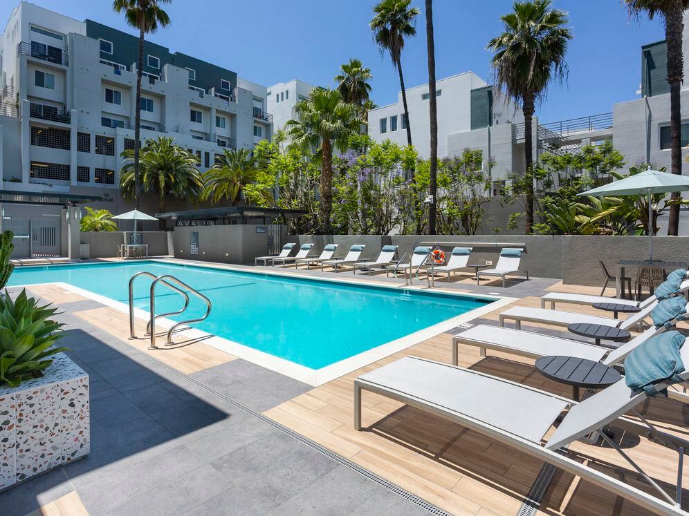 Swimming pool and sundeck