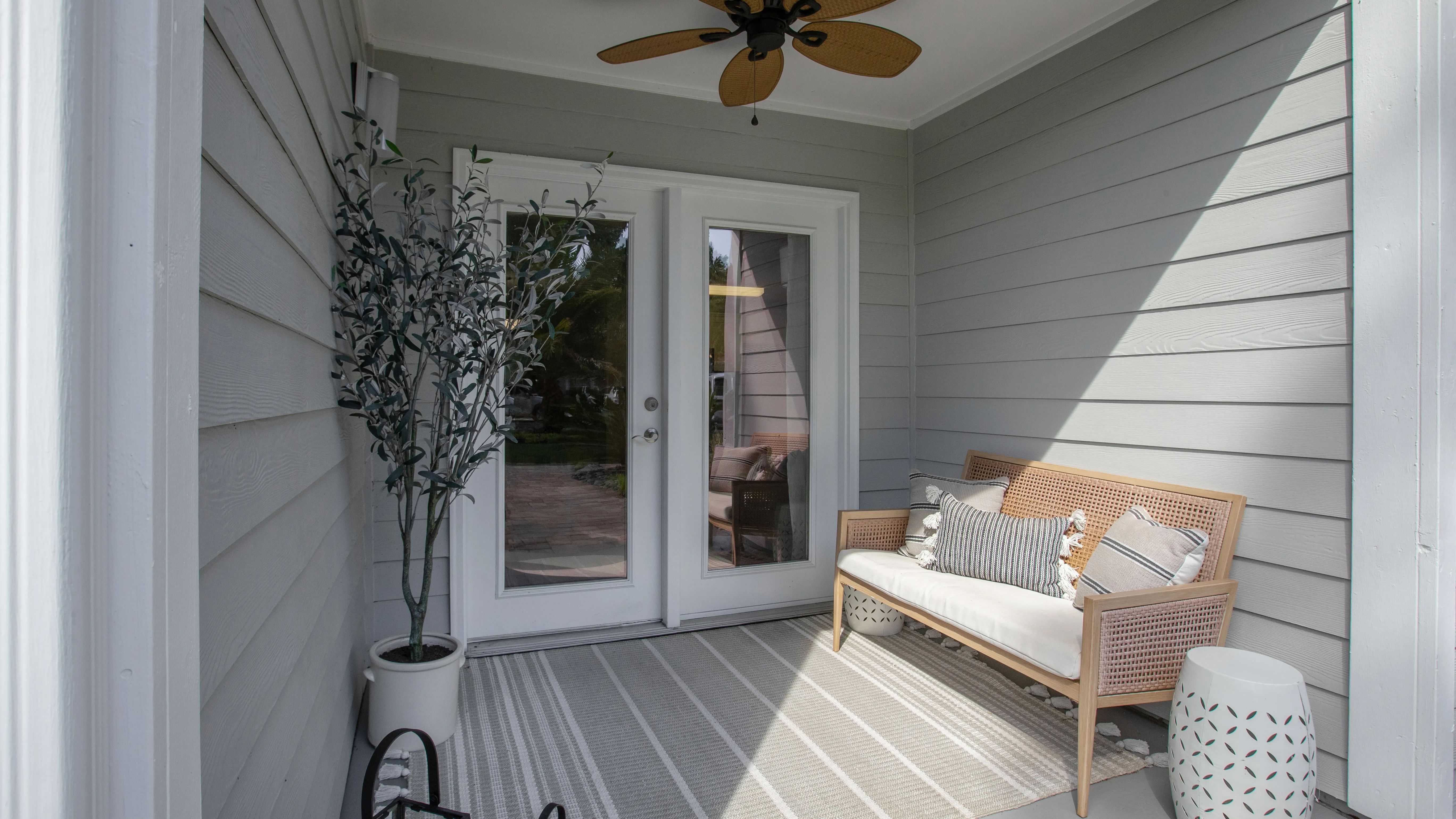 Escape to your own private haven with screened-in patios and balconies.