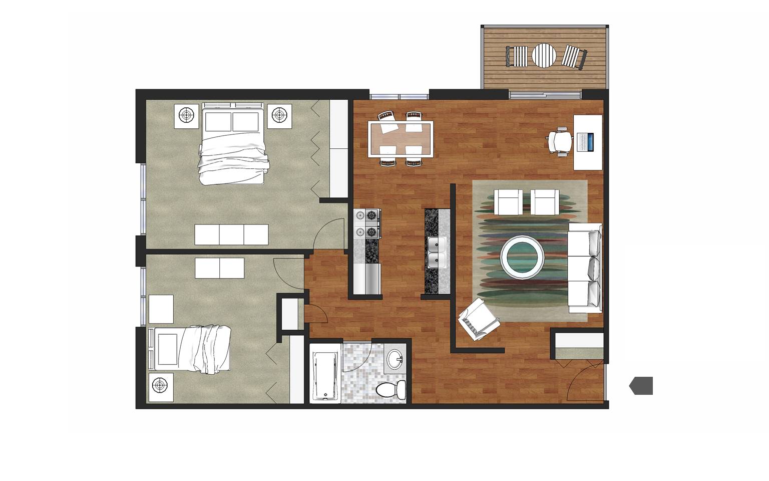 Two Bedroom
