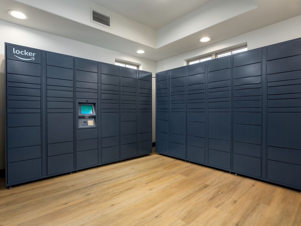 Amazon Hub Package Lockers