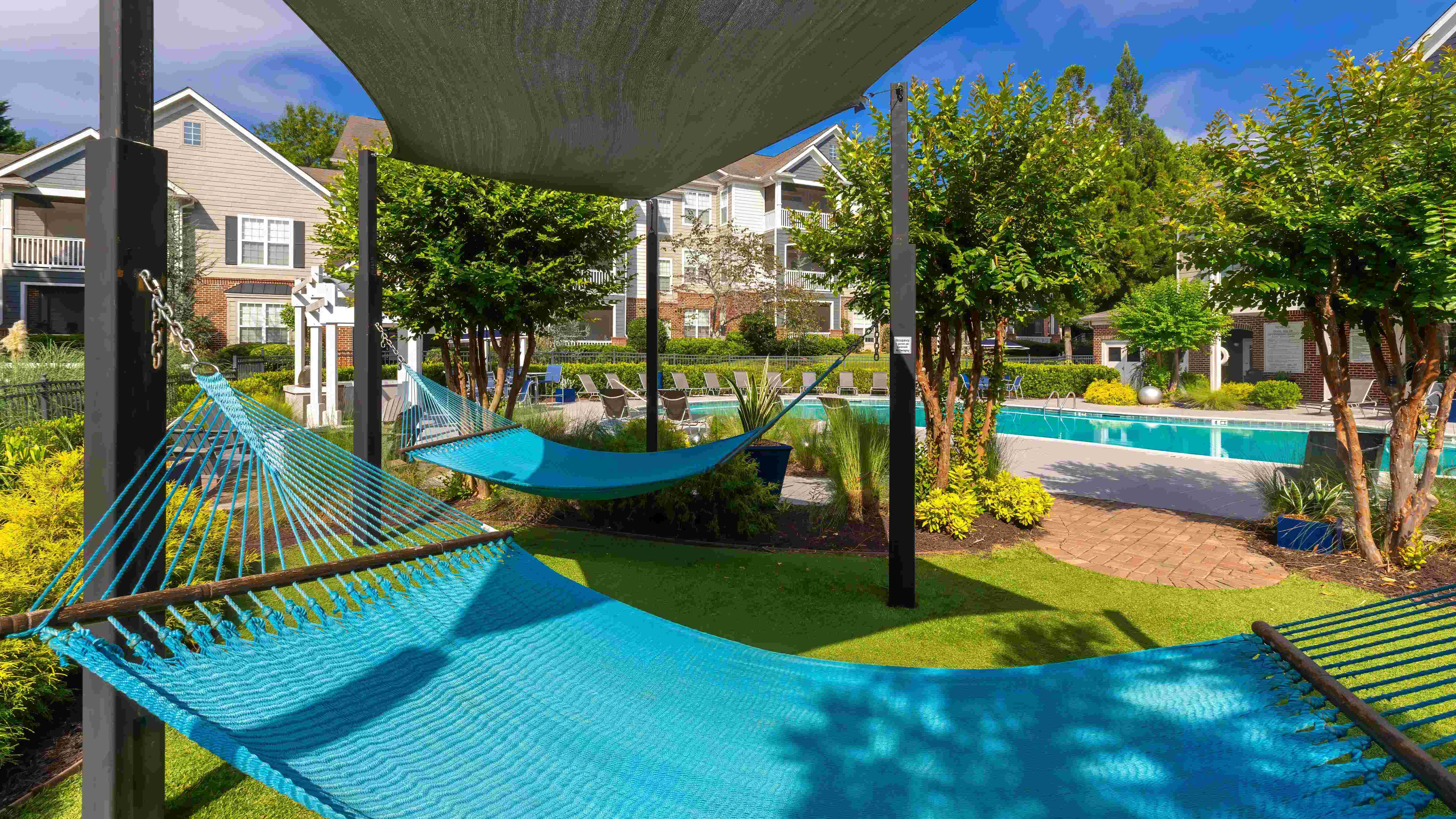 Experience a variety of poolside amenities for ultimate leisure and fun right in your own backyard.