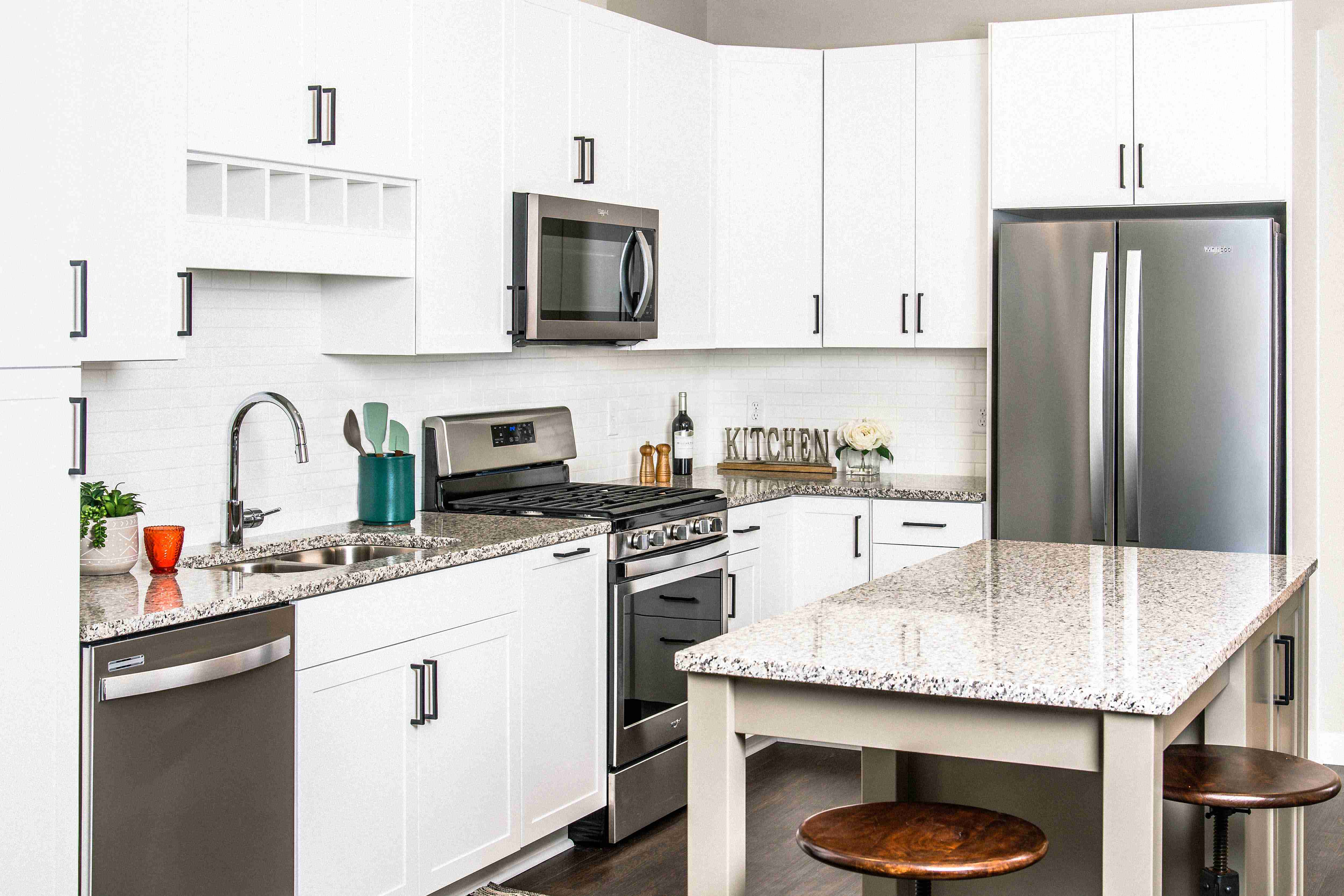 One-Bedroom Apartment Kitchen