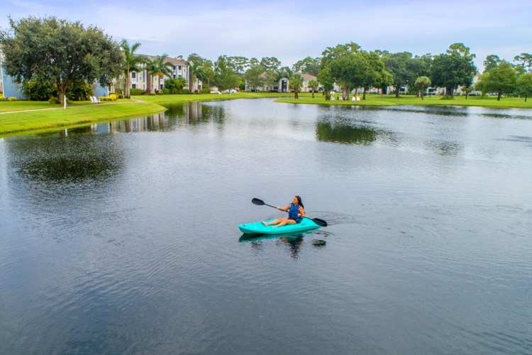 You'll love kayaking around our community in the lake.