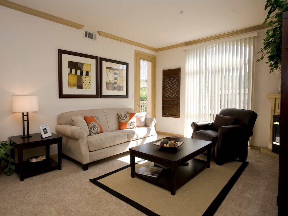 Classic Package I living room with carpet