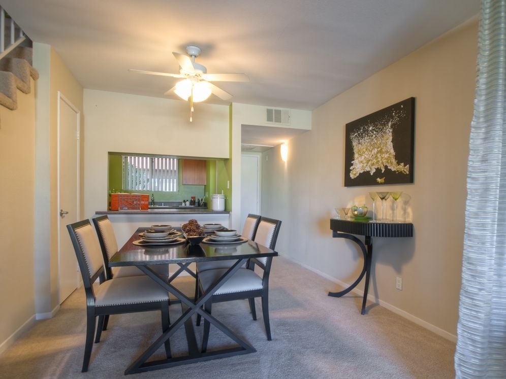 Classic Package dining area