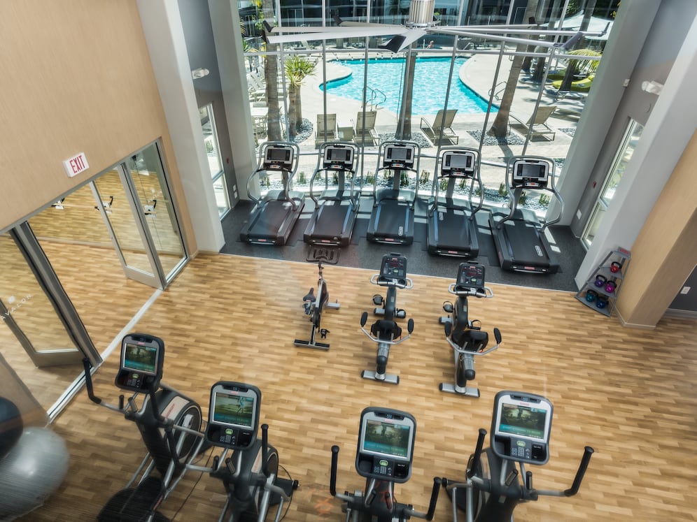 Fitness Center with Cardio Room