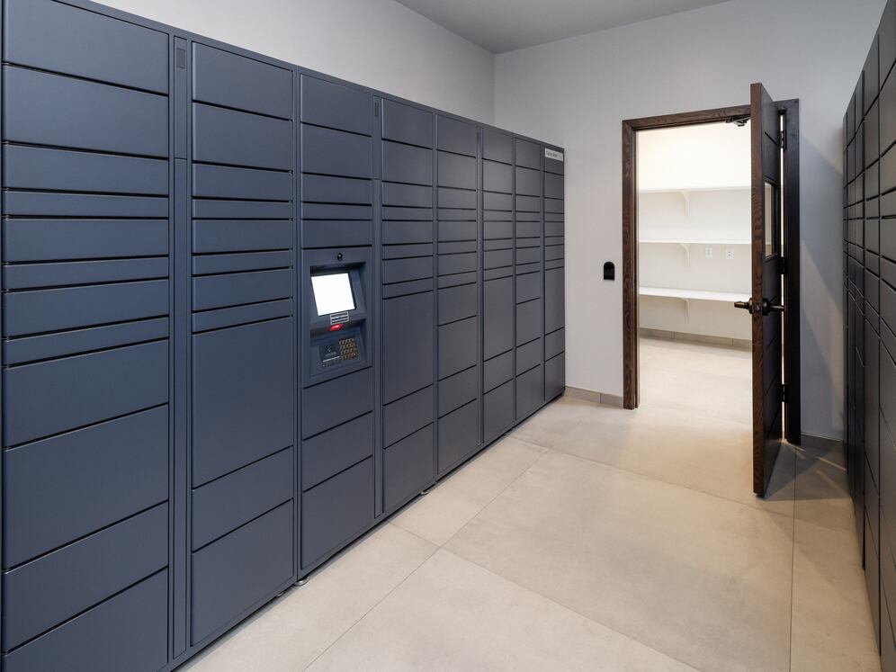 New West Phase - Amazon Package Lockers