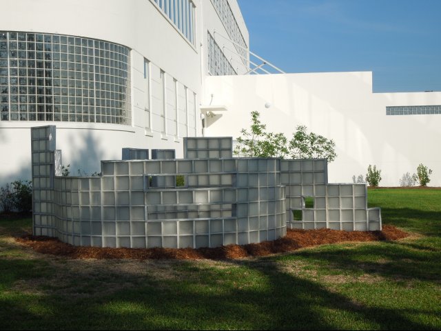 Blue Plate Outdoor Art