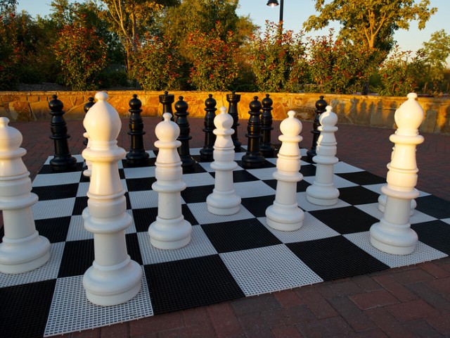 Life-Sized Chess