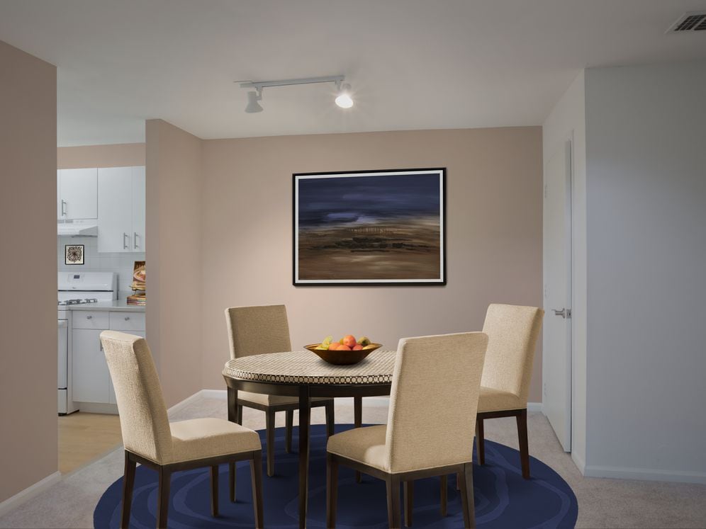 Classic Package kitchen and dining areas