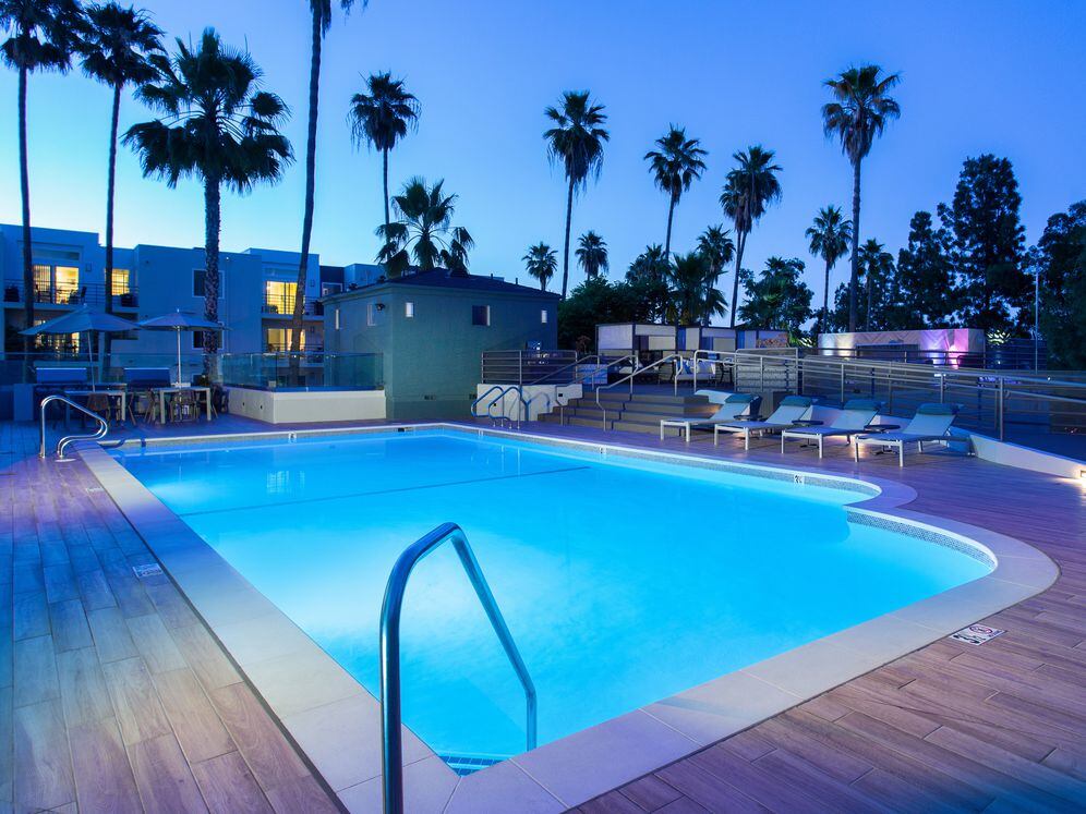 Swimming pool and sundeck