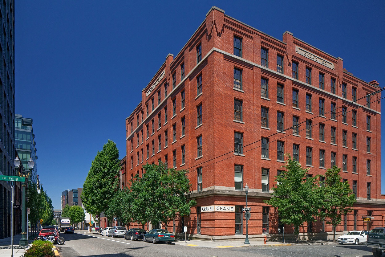 Portland, OR Crane Flats and Lofts Exterior