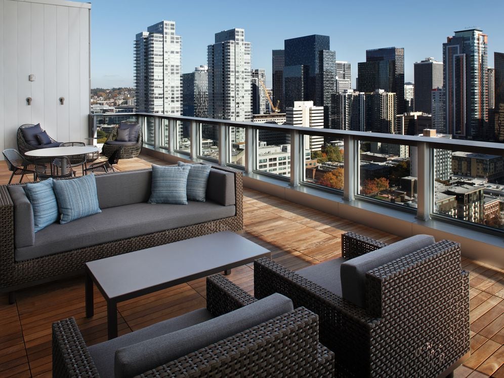 7th floor outdoor terrace.