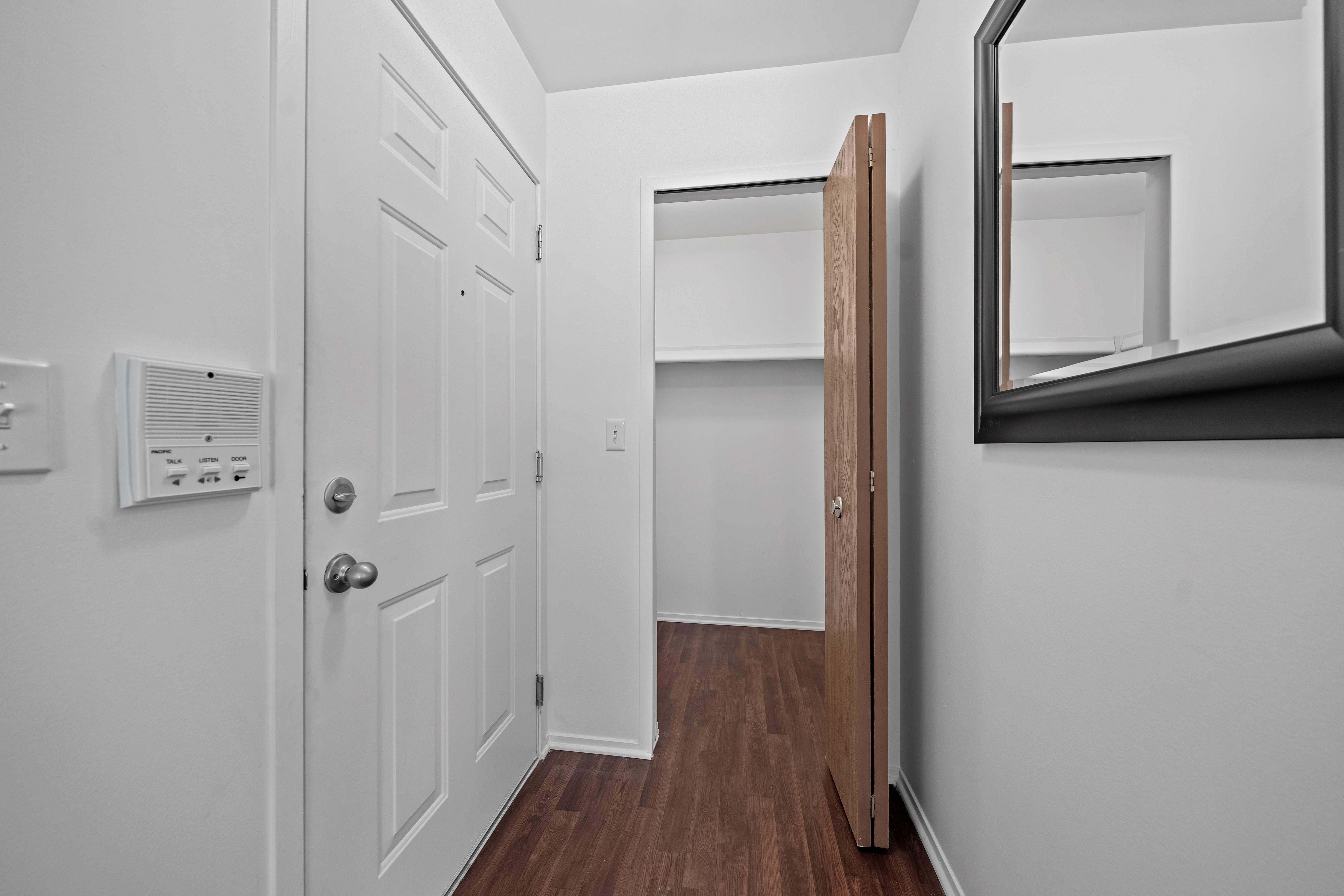 Ample storage space at Prentiss Pointe Apartments in Harrison Township, MI