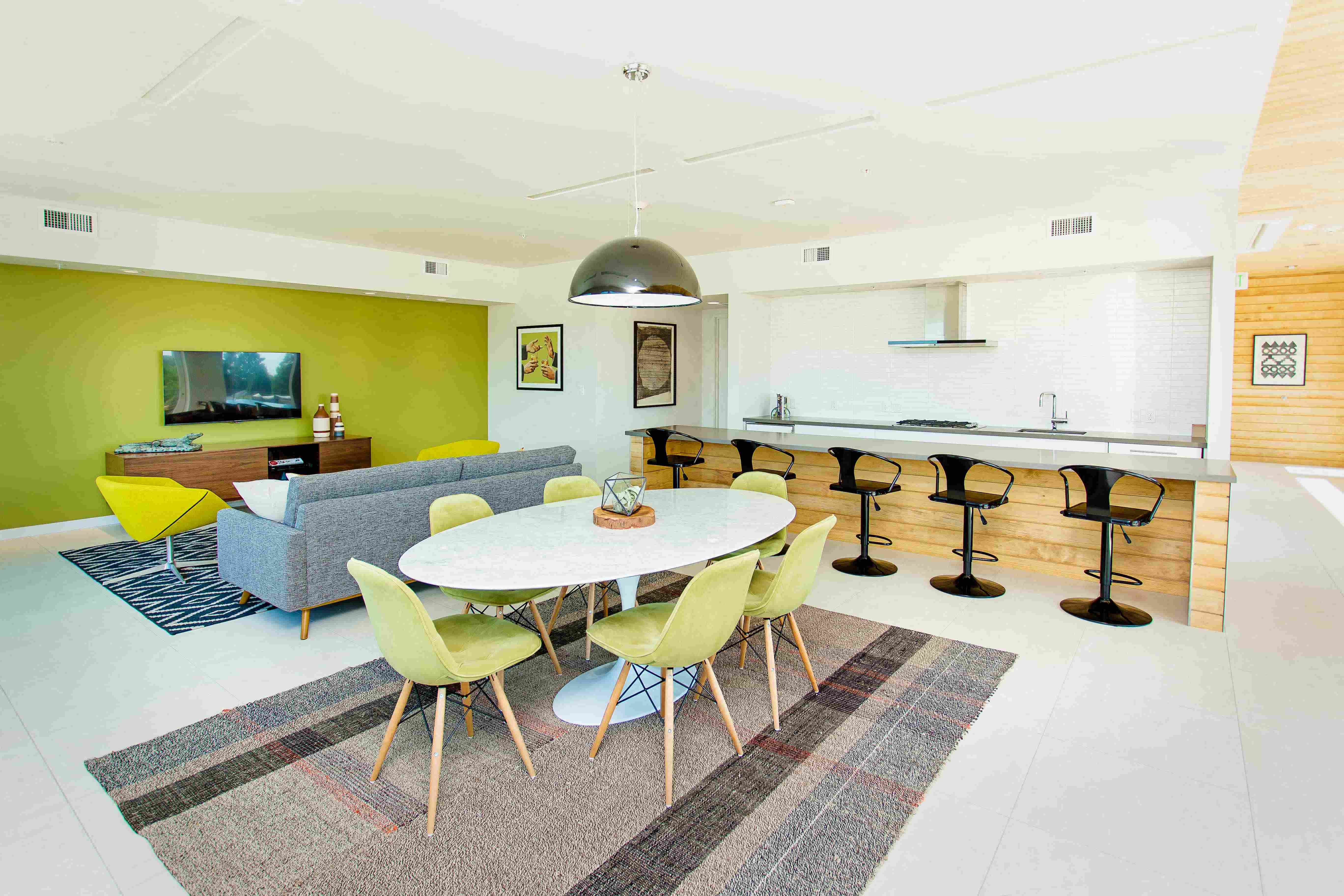 Rooftop clubhouse