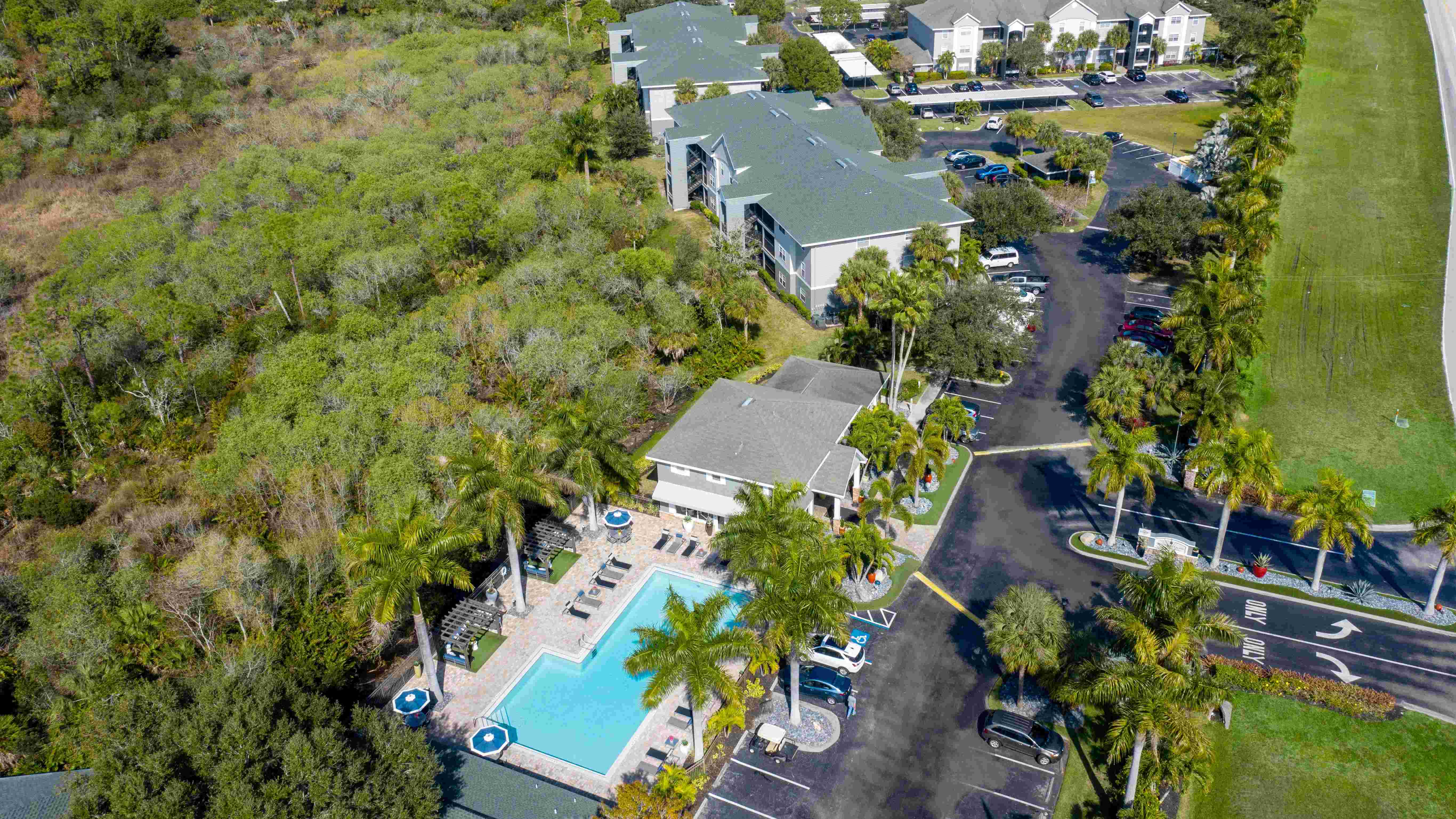 Nestled on the fringe of a lush, wooded preserve, our community offers a haven for all residents.