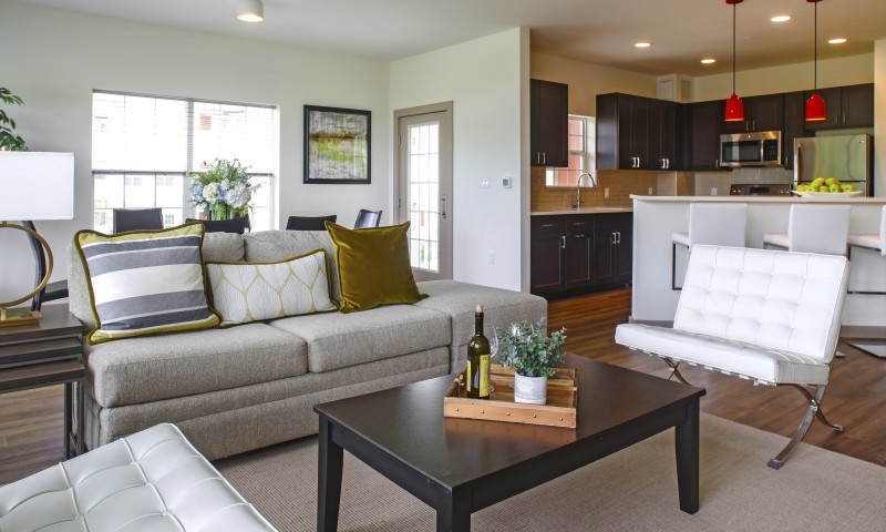 Open-concept layouts that feel like a home