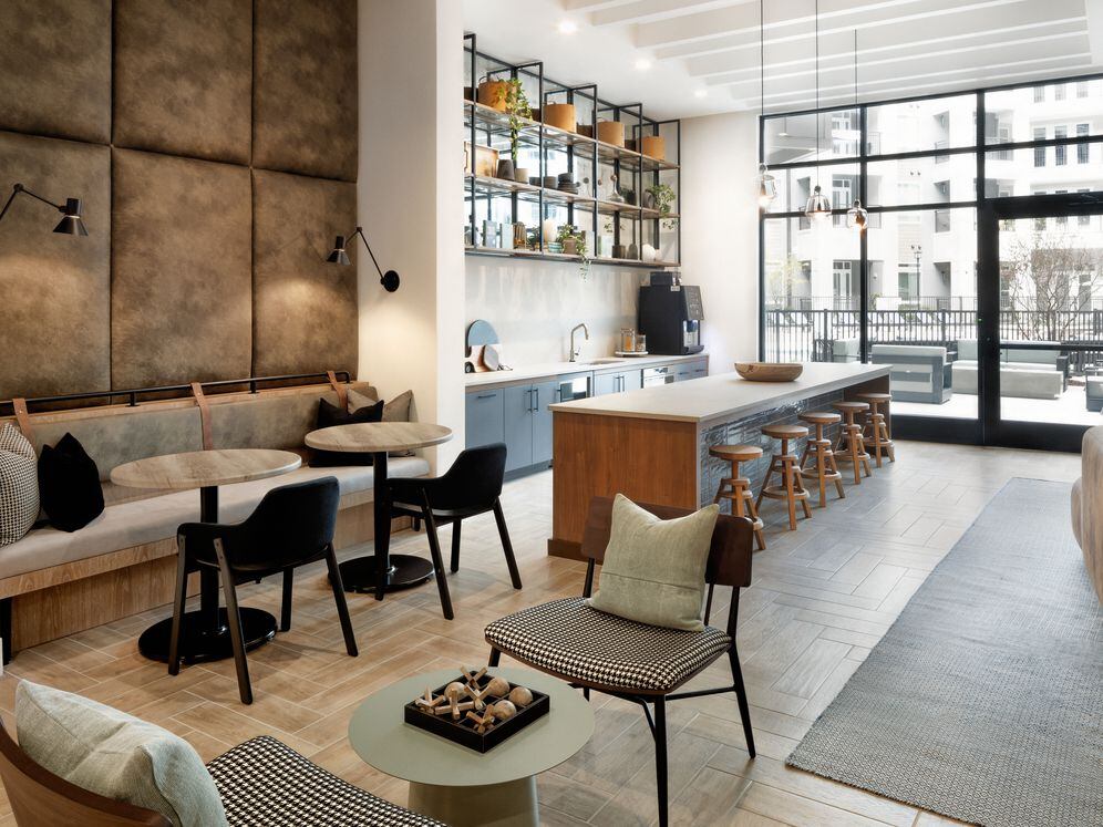 Lounge with entertaining kitchen