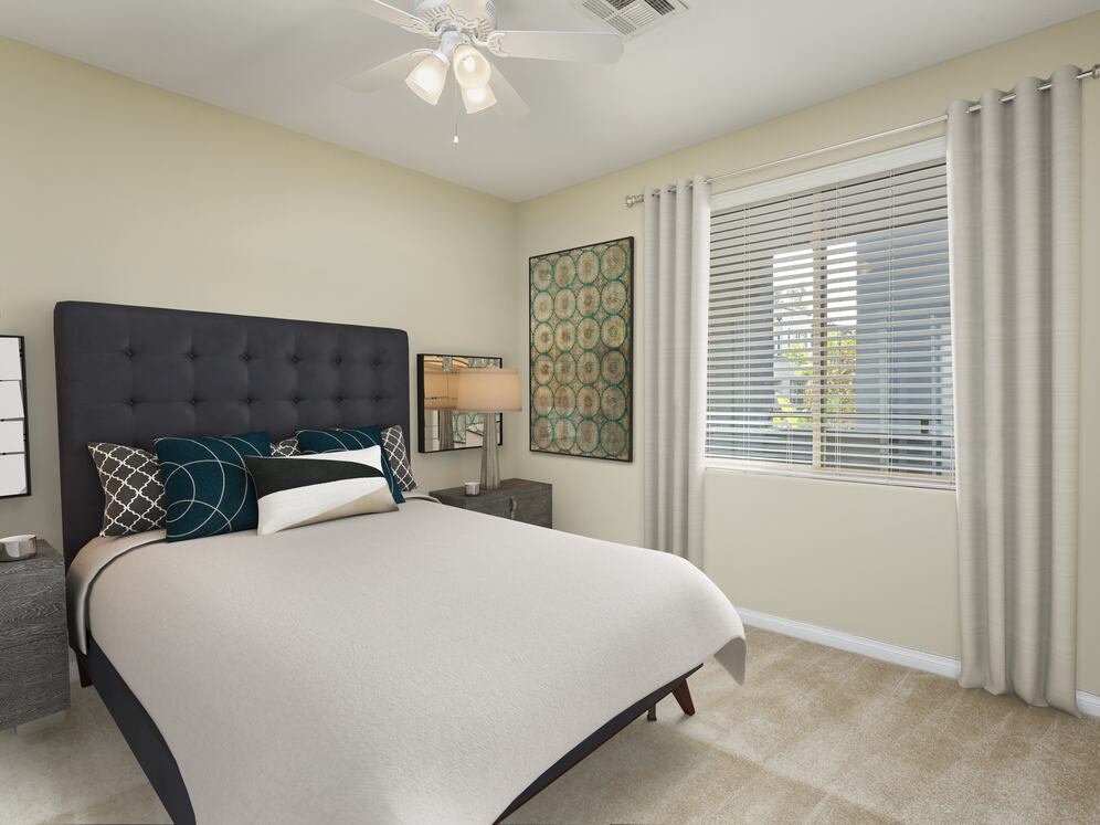 Classic Package I bedroom with carpet