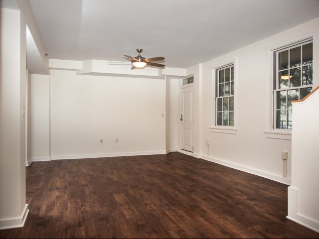 Hardwood Flooring Throughout Living Spaces