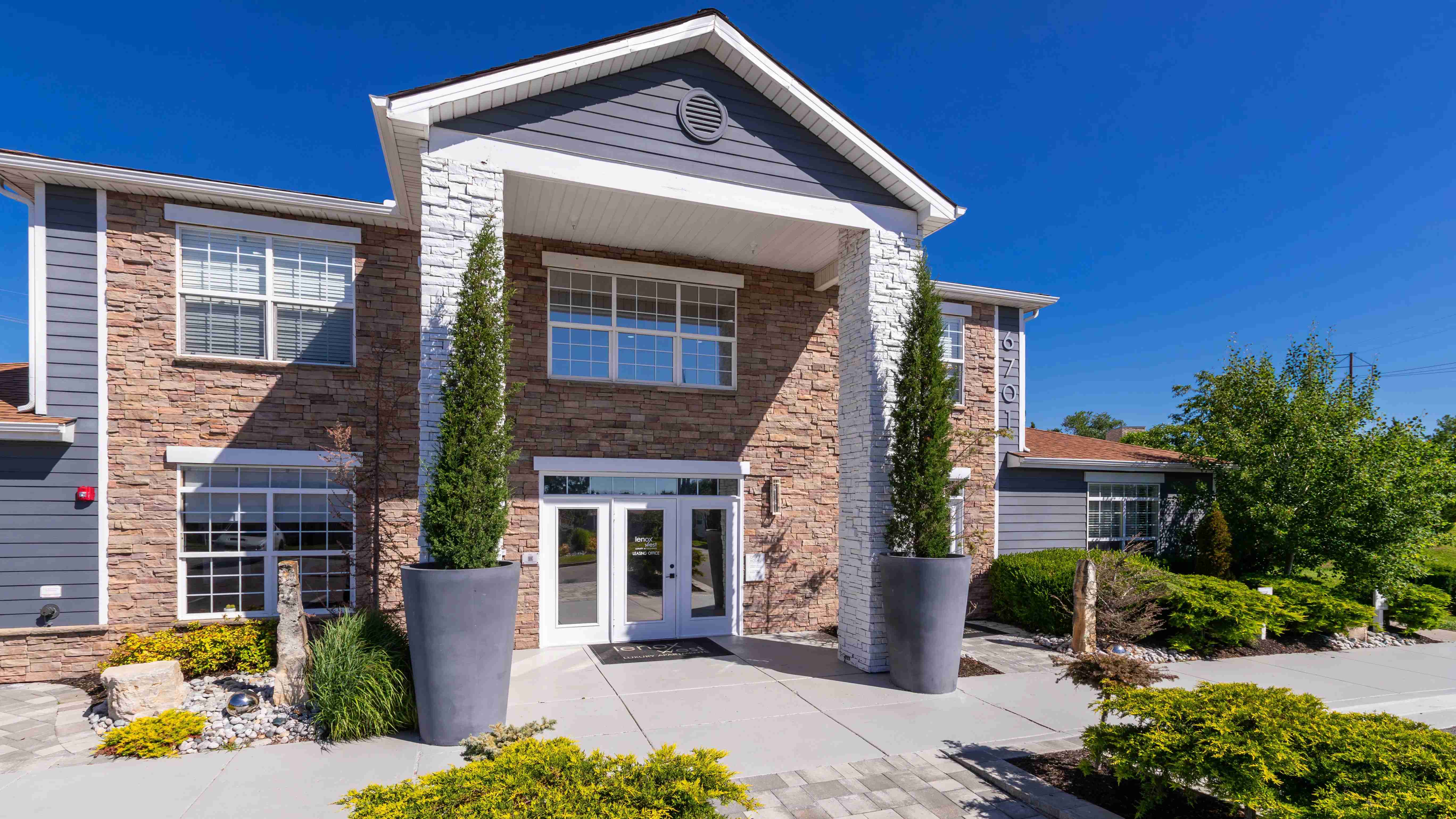 Experience a grand welcome at our leasing center, offering a welcoming space for future residents with convenient front-row parking.