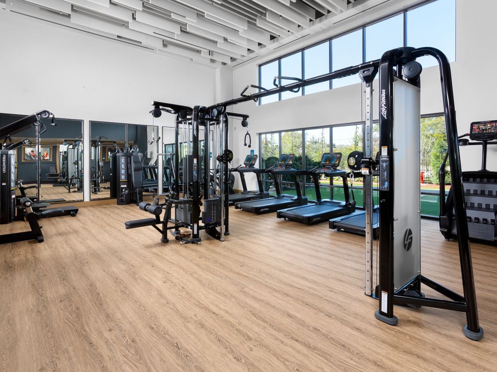 Building B fitness center