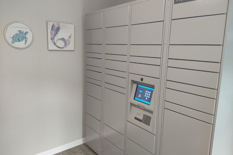 Receiving your packages just got easier with our Amazon HUB package lockers. Retrieve your packages safely at any time of day. 