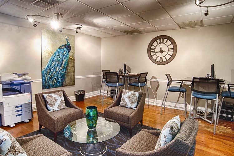 Relax in our leasing center