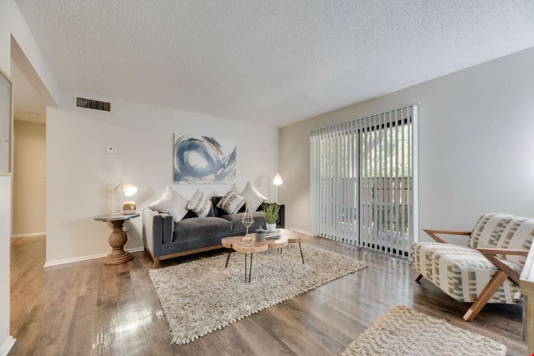 The Park at Wintergreen Apartments | DeSoto, TX | Spacious Living Room
