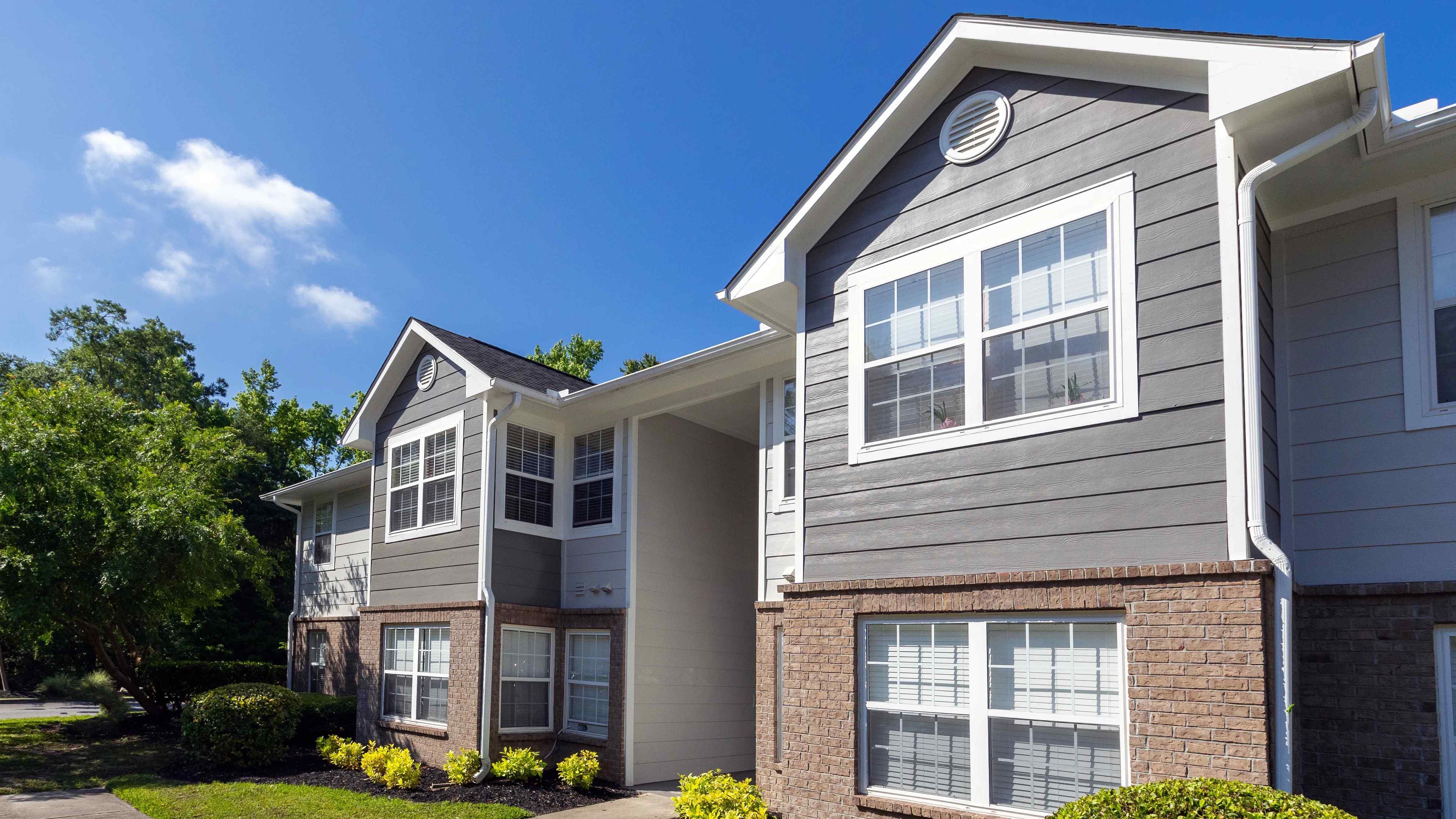 Our apartment buildings exude southern charm! 