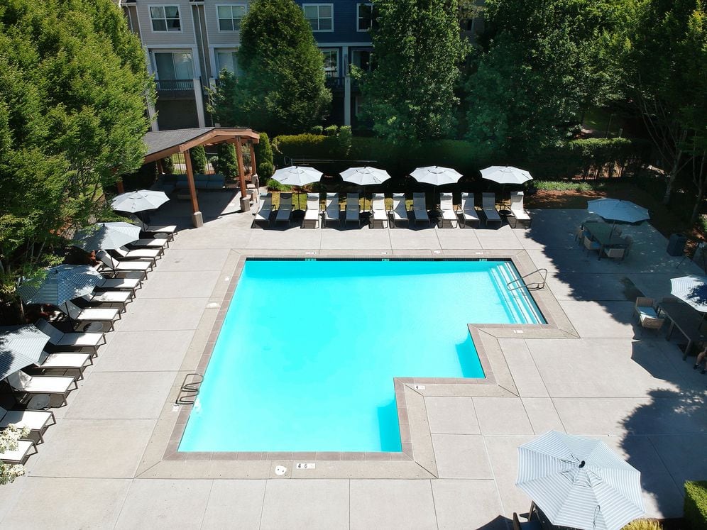 Swimming pool and sundeck