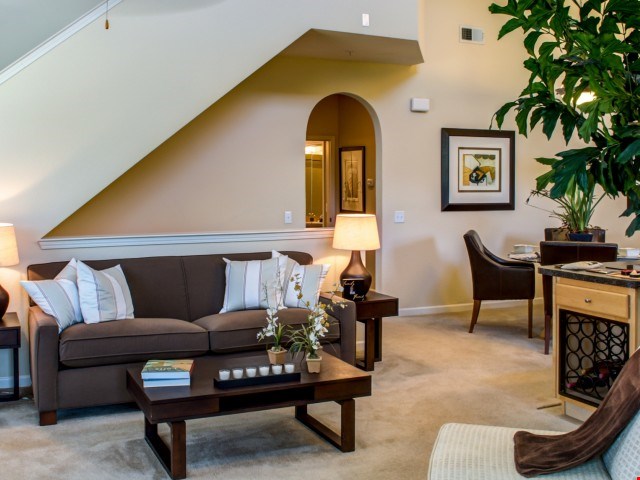 Living room and Dining room