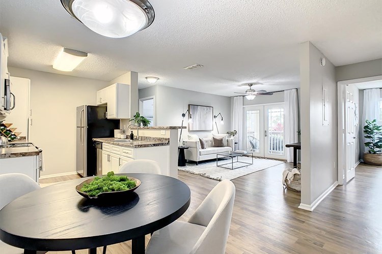 Our spacious, open floor plans allow a great space for entertaining.