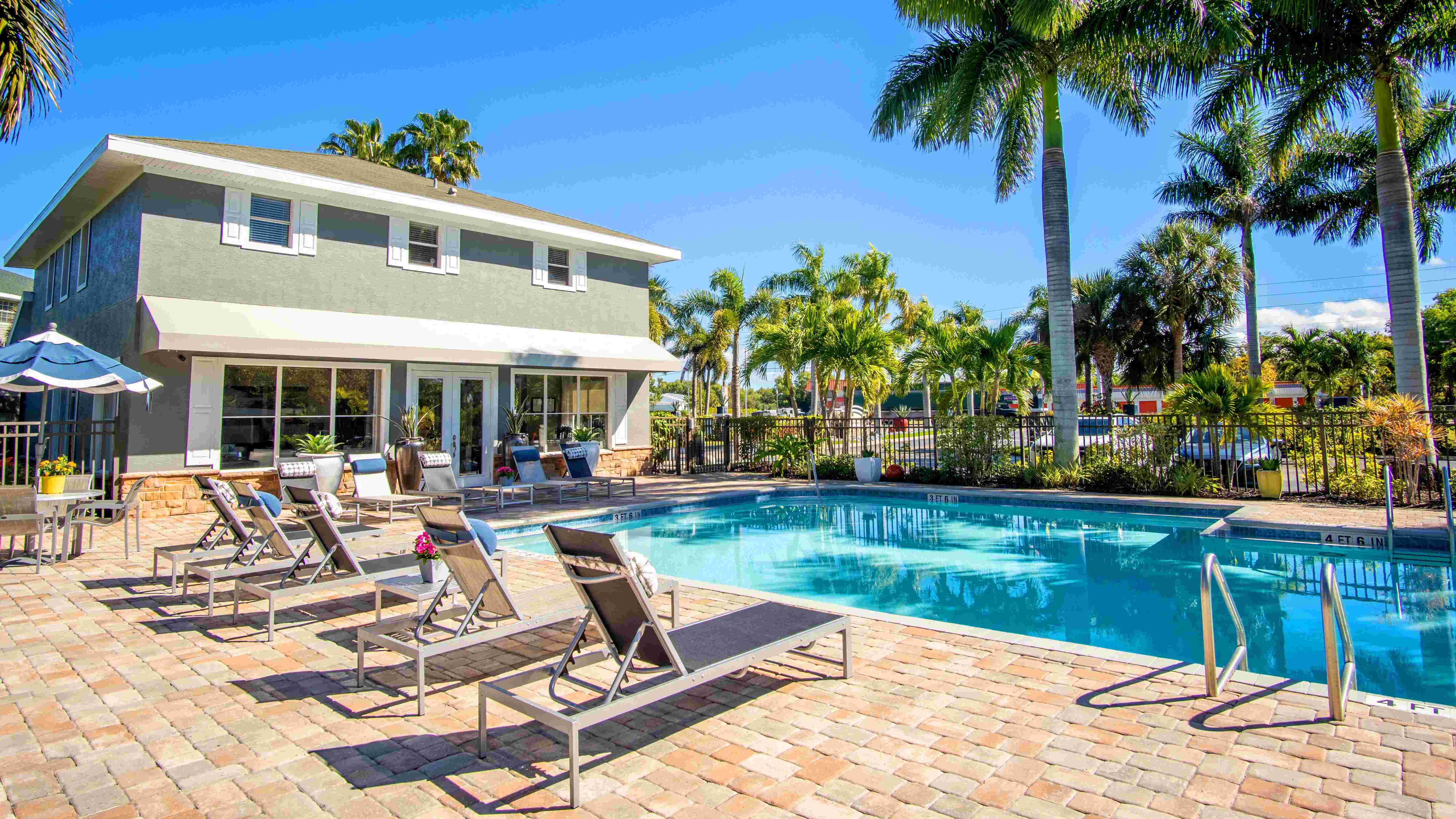 Immerse yourself in our welcoming community, where friendships bloom on our serene sundeck beside the inviting pool. 