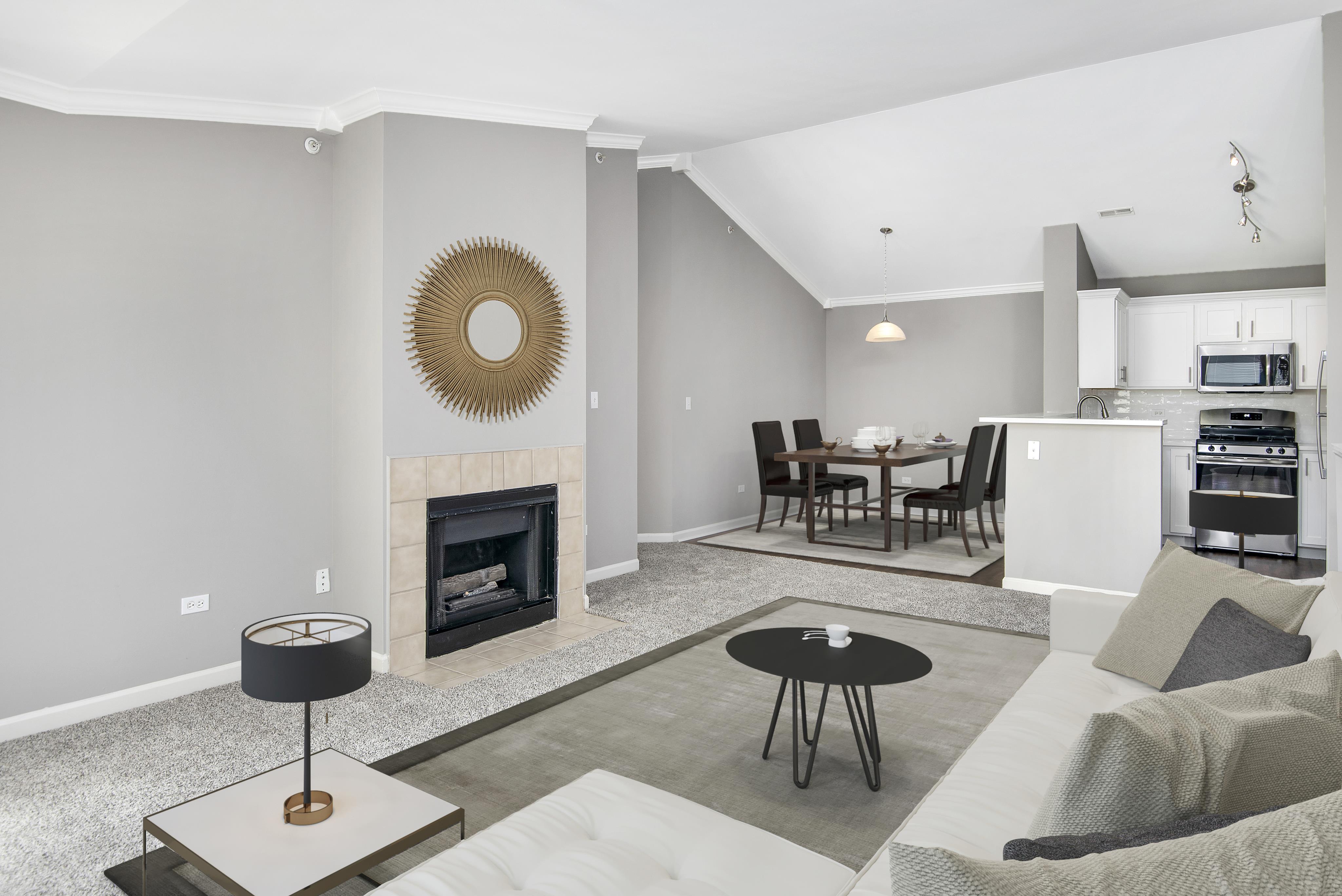 Vaulted Ceilings Available in select units