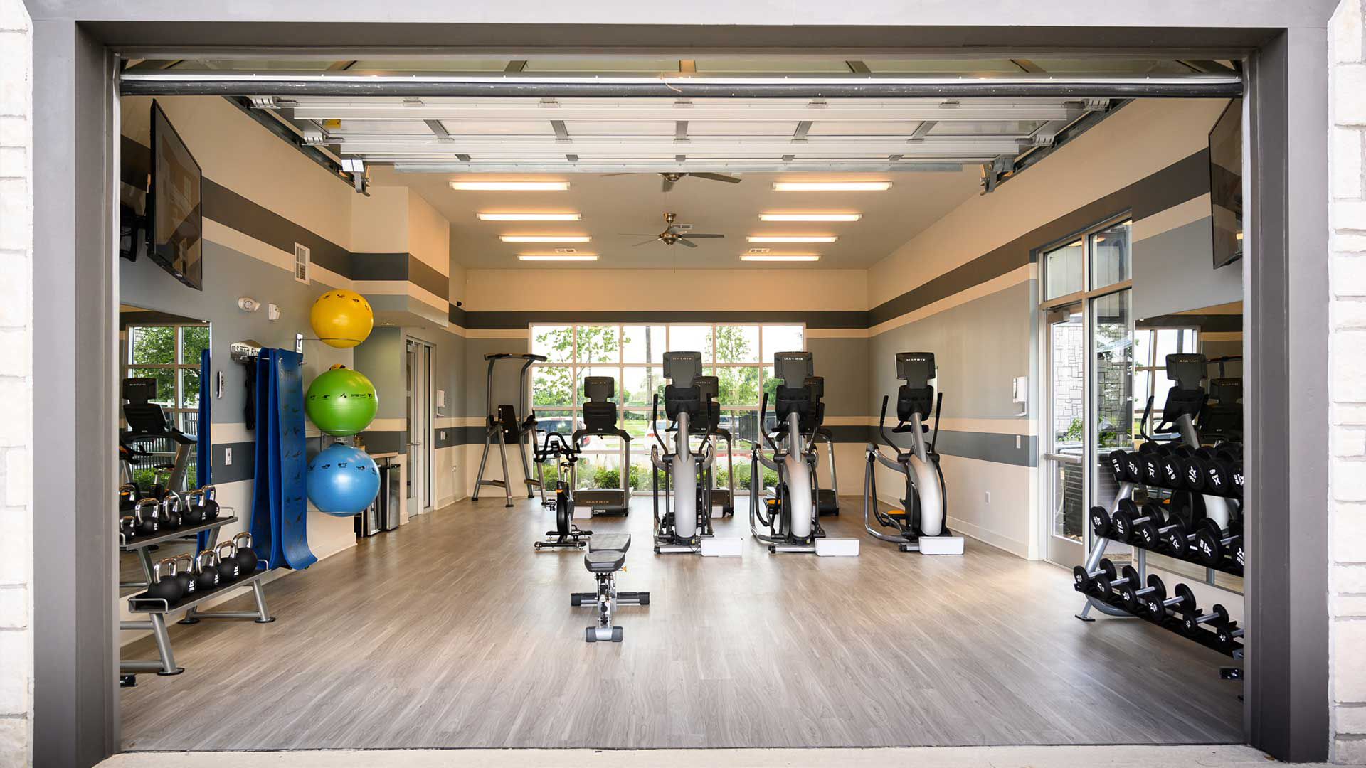 Cutting-edge fitness center