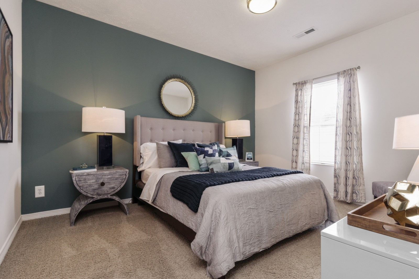 Spacious bedrooms at The Residence at Barrington in Aurora, OH
