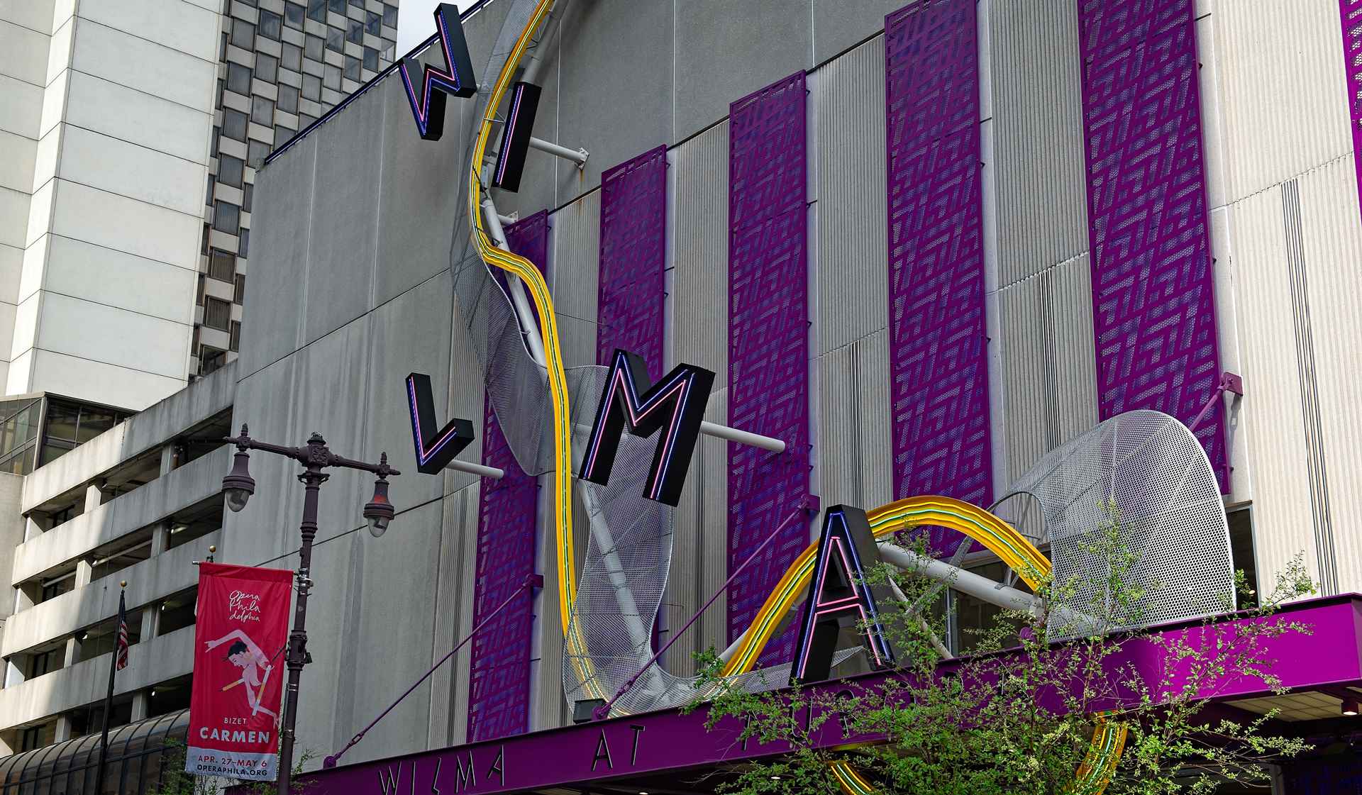 Local theaters nearby including The Wilma Theatre