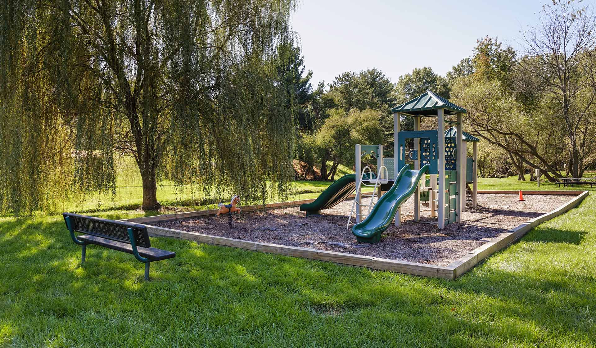 Spend an afternoon at the community playground